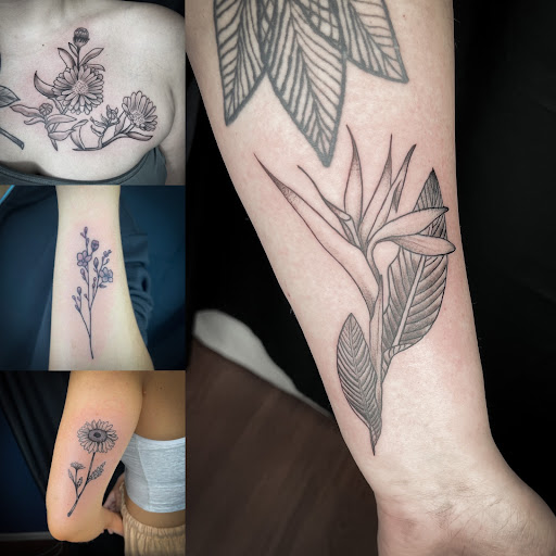 Explore family tree tattoo ideas with names, creative tattoo ideas in Los Alamitos, available at Mr. Inkwells Classy Tattoos