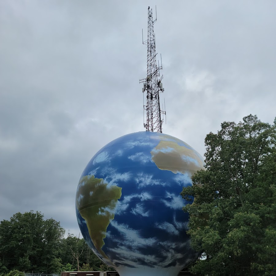 Earthoid: Earth Globe Water Storage Tank
