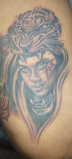 Explore sea shell tattoo ideas, creative tattoo ideas in Angola, available at Hoodlum Ink