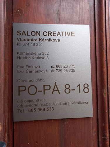 Salon Creative - Kadeřnictví - Hradec Králové