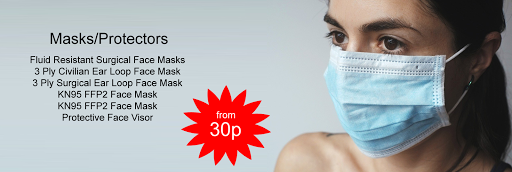 Face Masks, Gloves, Sanitisers at Competitive Prices - Pharma Supplies