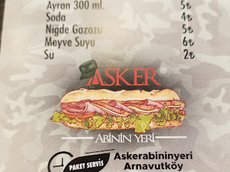 Asker Abinin Yeri Arnavutköy