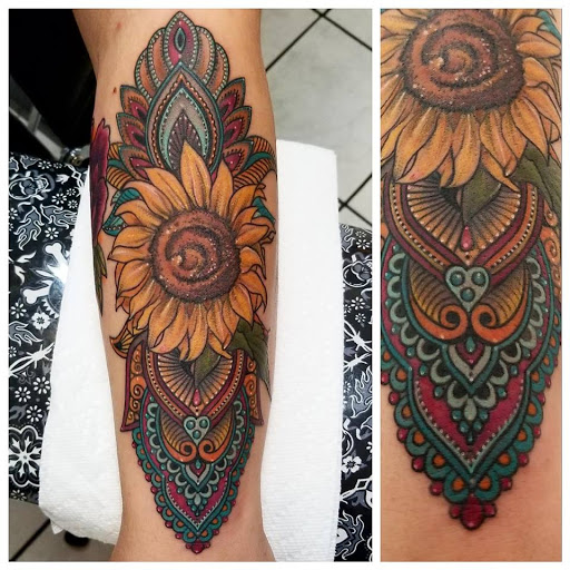 Explore crystal name tattoo ideas, creative tattoo ideas in Rochester, available at Vicious Ink Tattoos & Piercing