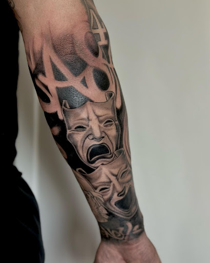 Explore tribal band tattoo ideas, creative tattoo ideas in Ambler, available at Tattoo GalaxyAmbler Piercing & Custom Tattoos
