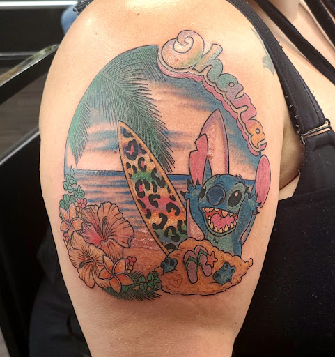 Explore tattoo ideas for parents names, creative tattoo ideas in Twentynine Palms, available at Hilltop Tattoo Company