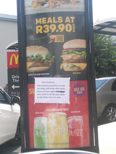 McDonald's Potchefstroom Drive-Thru