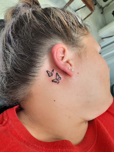 Explore flower tattoo ideas, creative tattoo ideas in Salem, available at Outwest Tattoo and body piercing ,30 years of tattooing,only life time guarantee