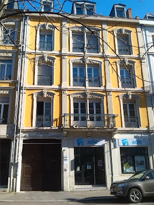 Côté pair du boulevard à Strasbourg
