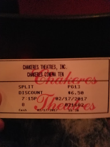 Movie Theater «Chakeres Cinema 10», reviews and photos, 3115 E National Rd, Springfield, OH 45505, USA