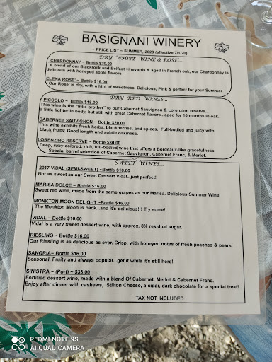 Winery «Basignani Winery», reviews and photos, 15722 Falls Rd, Sparks Glencoe, MD 21152, USA