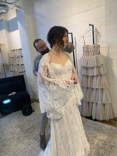 Bridal Shop «a&bé bridal shop denver», reviews and photos, 1955 W 35th Ave, Denver, CO 80211, USA