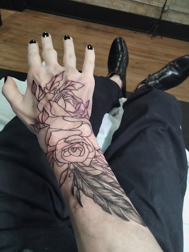 Explore quarter sized tattoo ideas, creative tattoo ideas in Dillon, available at Lacuna Studios