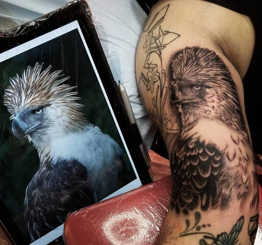 Explore knife tattoo ideas, creative tattoo ideas in Anchorage, available at SDITATTOO, LLC