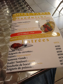Restaurant indien Lyon Tandoori à Lyon - menu / carte