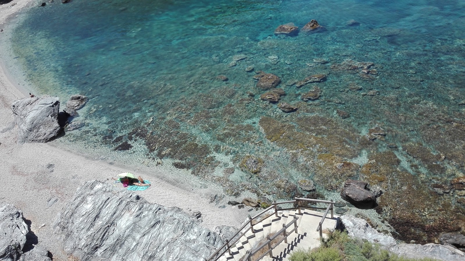 Foto de Spiaggia di Lampianu com água cristalina superfície