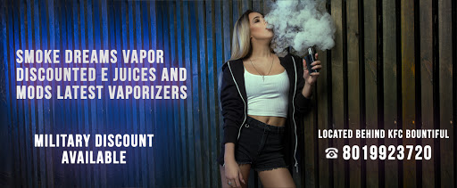 Tobacco Shop «Smoke Dreams &Vapor, Electronic cigarettes», reviews and photos, 441 500 W, Bountiful, UT 84010, USA