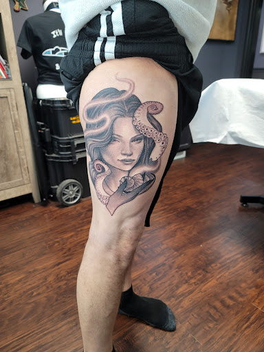 Explore triplet tattoo ideas, creative tattoo ideas in Warren, available at 1001 Troubles Tattoo