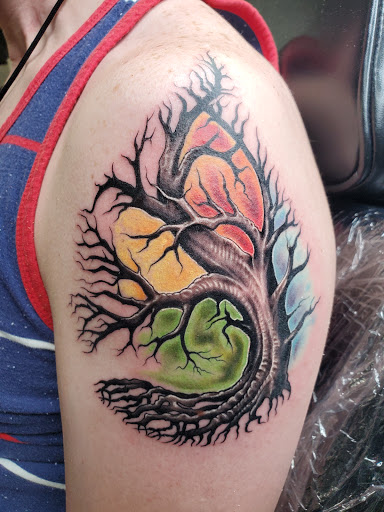 Explore divorce tattoo ideas, creative tattoo ideas in Downingtown, available at M & M Tattooing