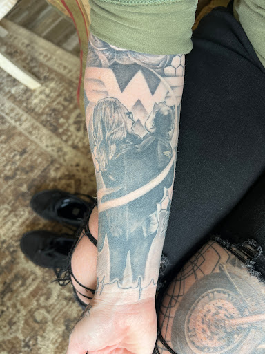 Explore alkaline trio tattoo ideas, creative tattoo ideas in Hillsborough, available at Rorschach Gallery 2.0
