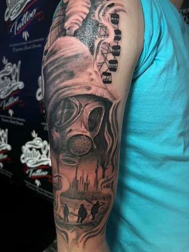 Explore tattoo shading ideas, creative tattoo ideas in Daytona Beach, available at Studio 21 Tattoo & Piercings Daytona Beach