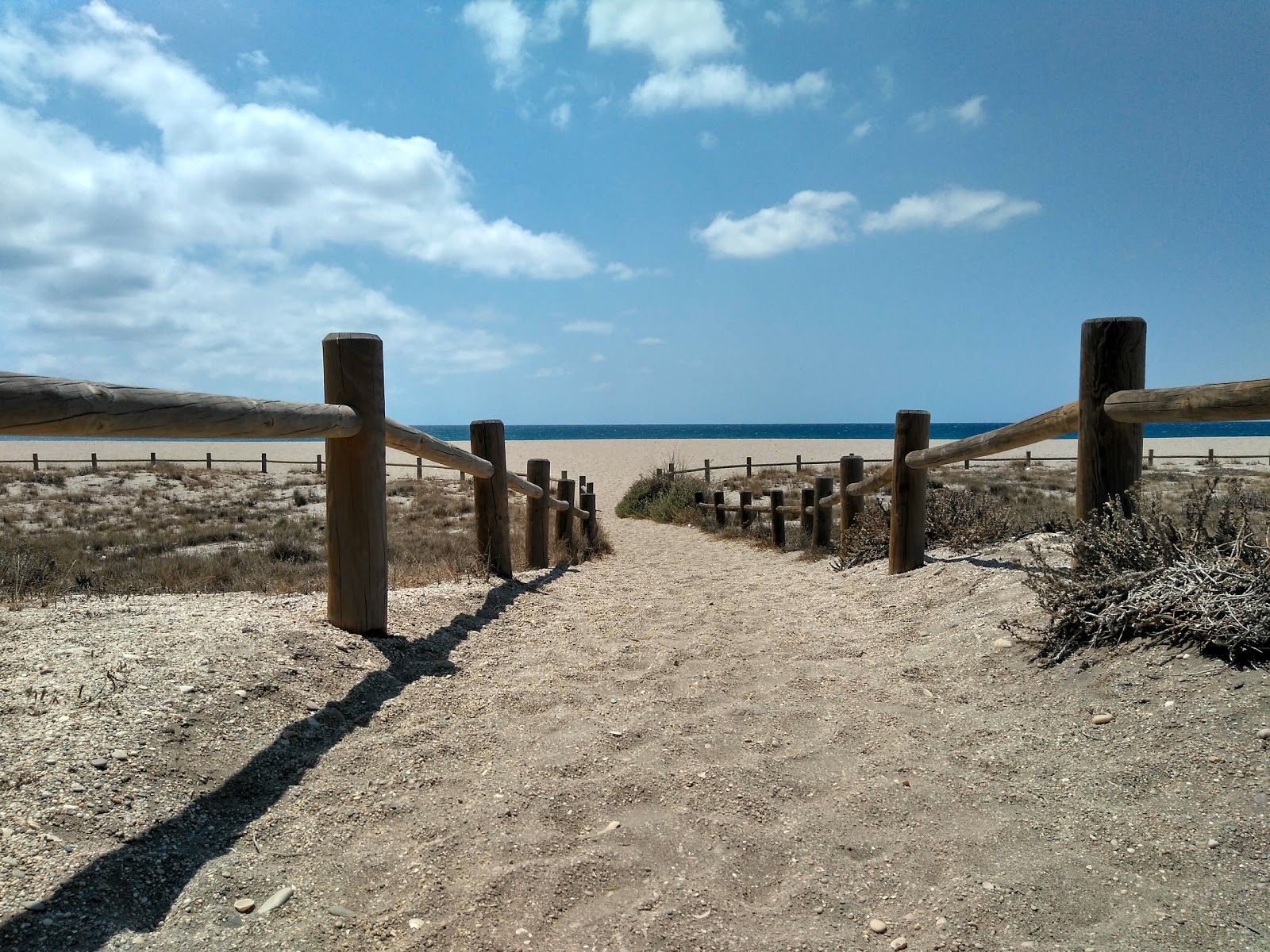 Foto van Playa Cabo de Gata wilde omgeving