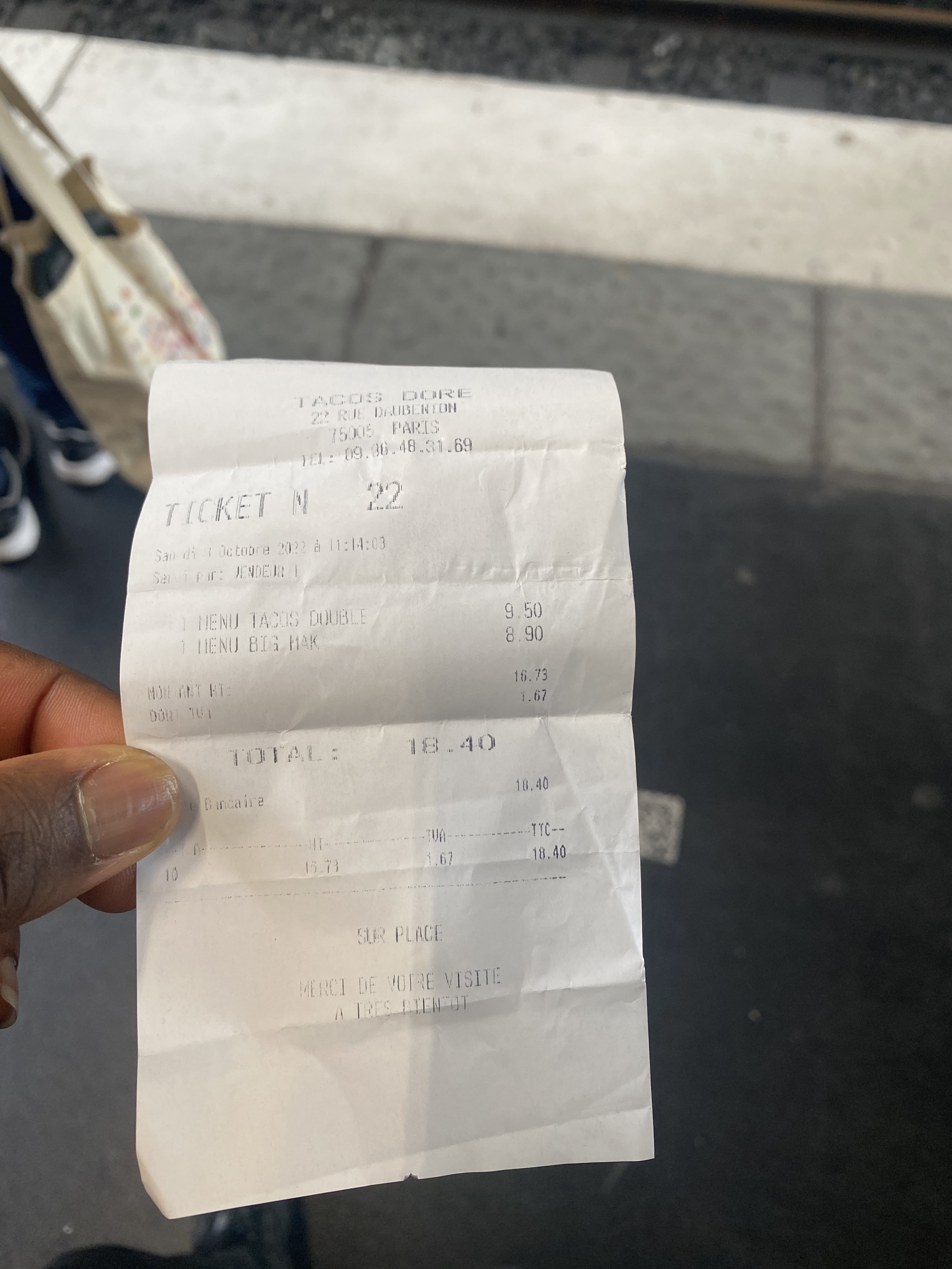 Photo n° 1 de l'avis de Oladimeji.b fait le 08/10/2022 à 14:10