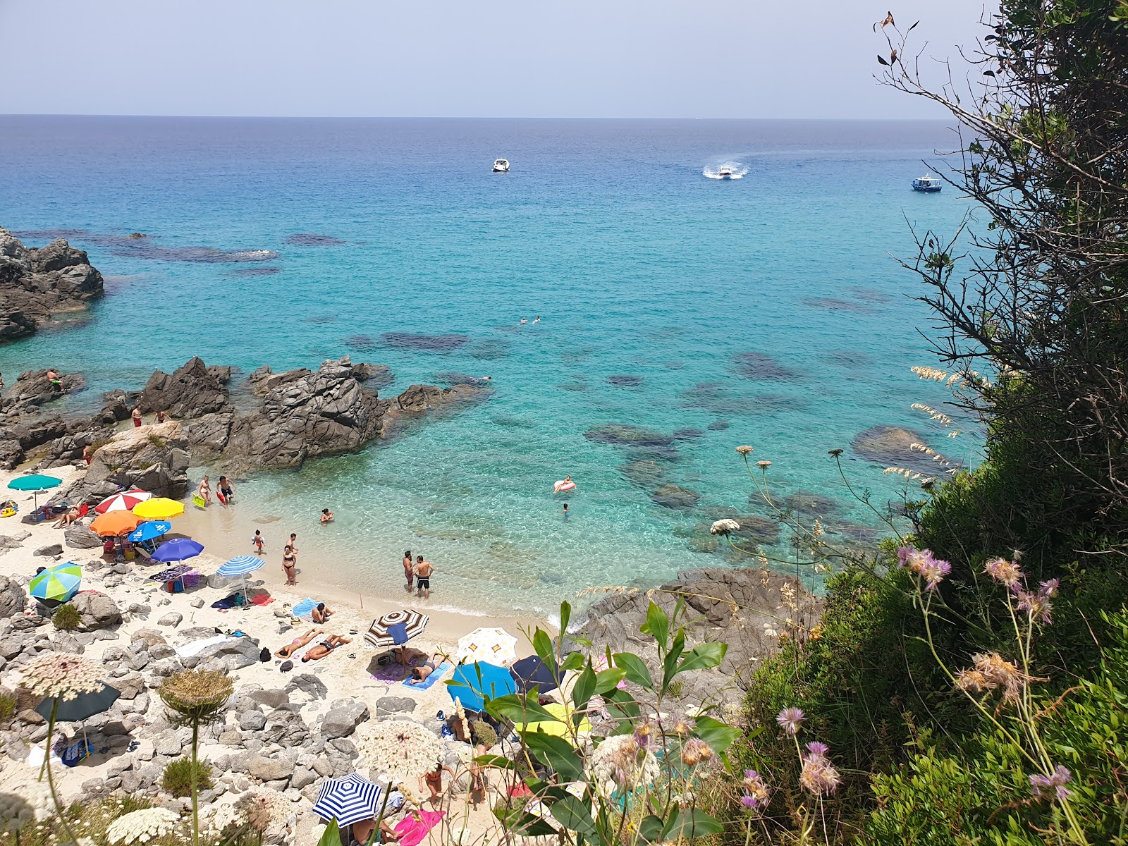 Photo of Zambrone Beach with blue pure water surface