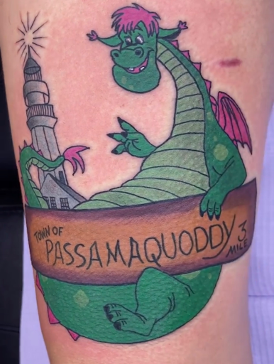 Explore eragon tattoo ideas, creative tattoo ideas in Aledo, available at Elevated Tattoo & Piercing