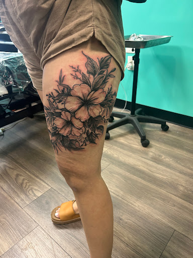 Explore war tattoo ideas, creative tattoo ideas in Magnolia, available at Lucky Sparrow Tattoo Shop and Piercing