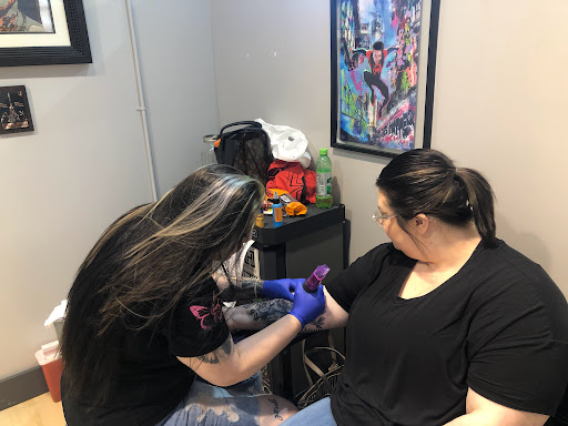Explore drug addiction tattoo ideas, creative tattoo ideas in Fort Wayne, available at Grade A Tattoos and Body Piercing