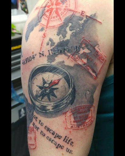 Explore tattoo on chest ideas, creative tattoo ideas in Beverly Hills, available at R-N-R Custom Tattoos