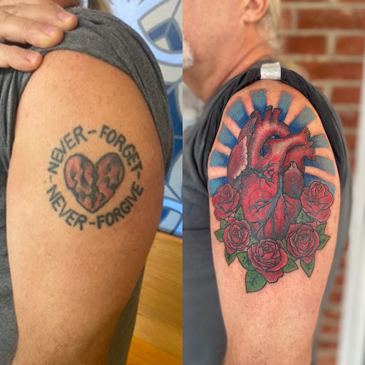 Explore free hand tattoo ideas, creative tattoo ideas in Asheville, available at Unification Tattoo