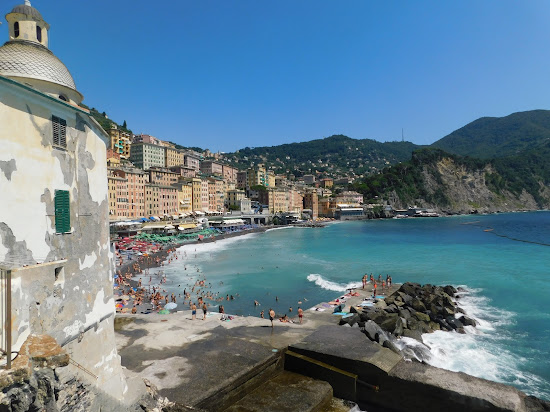 Camogli beach