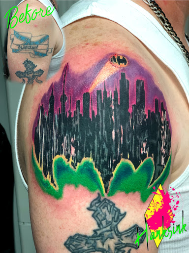 Explore simple motorcycle tattoo ideas, creative tattoo ideas in Myrtle Beach, available at Elite Ink Tattoos of Myrtle Beach