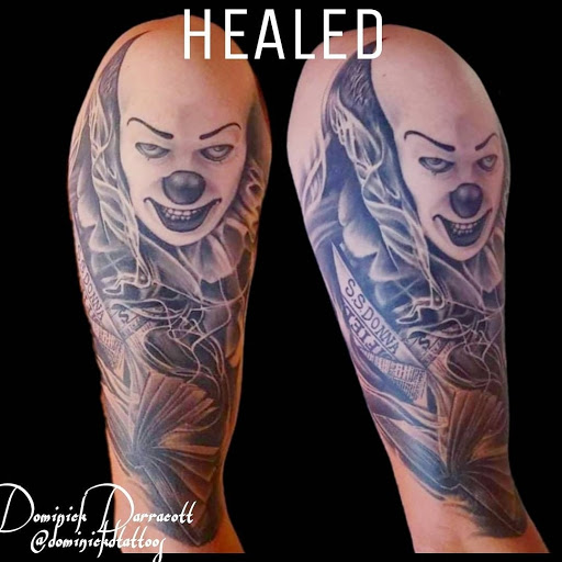 Explore bicep tattoo ideas for guys, creative tattoo ideas in Palm Coast, available at Elite Custom Tattooing