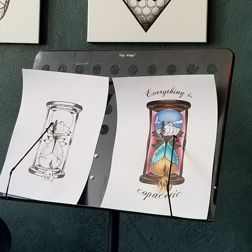 Explore hand tattoo ideas men, creative tattoo ideas in Forest Grove, available at Necropolis Tattoo