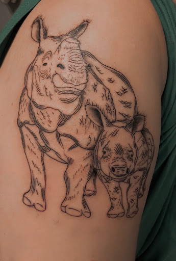 Explore sunlight tattoo ideas, creative tattoo ideas in Saint Marys, available at Empire Tattoo