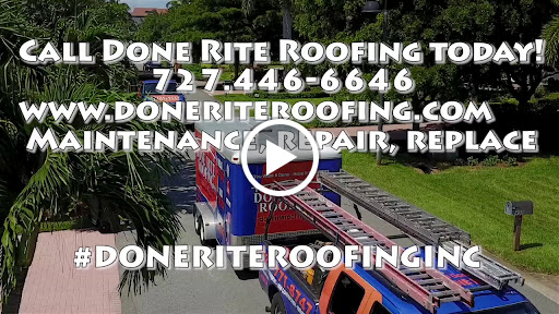 Roofing Contractor «DONE RITE ROOFING», reviews and photos, 1506 S Hillcrest Ave, Clearwater, FL 33756, USA