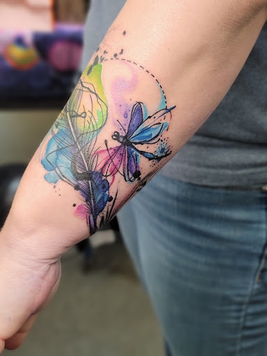 Explore leopard print tattoo ideas, creative tattoo ideas in Hillsboro, available at Reflections Art Gallery and Studio