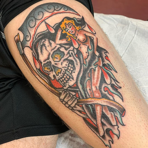 Explore anatomical tattoo ideas, creative tattoo ideas in Vista, available at American Tattoo Vista