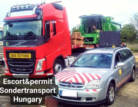 Czirjek kft. Escort&Permit oversizetransport Hungary