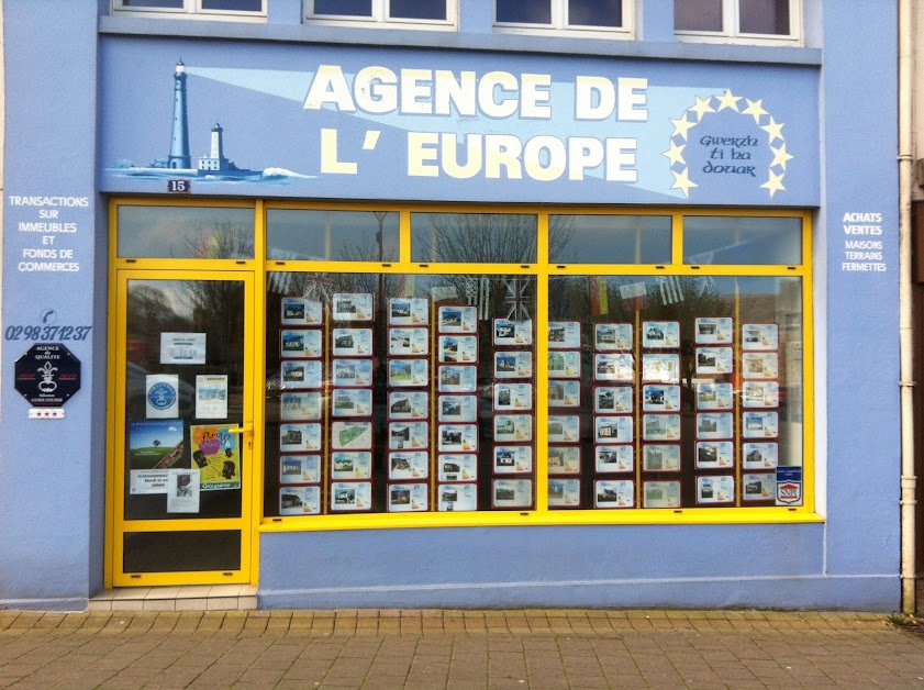 Agence de l'Europe à Plouguerneau (Finistère 29)