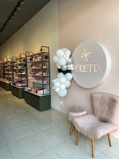 Logo da empresa - Loretta makeup e acessórios