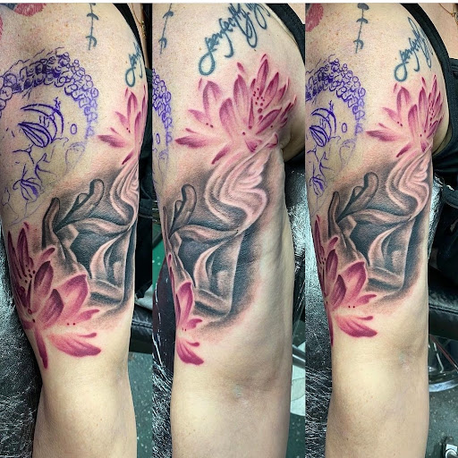 Explore mother and child tattoo ideas, creative tattoo ideas in Vancouver, available at Studio X Tattoos & Piercings