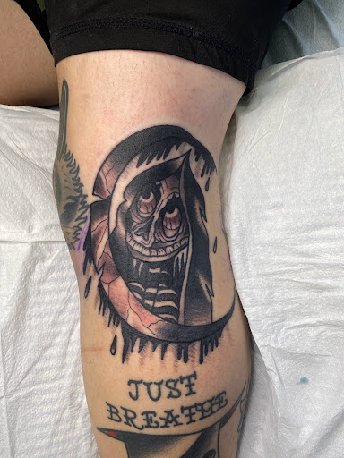 Explore half sleeve tattoo idea, creative tattoo ideas in Modesto, available at Dying Art Tattoo