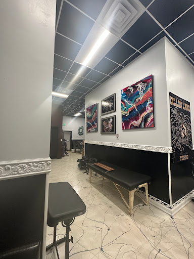 Explore barber tattoo ideas, creative tattoo ideas in Lubbock, available at Emerald Empire Tattoo & Tattoo Laser Removal