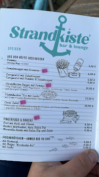 Menu / carte de Strandkiste Bar & Lounge à Neustadt
