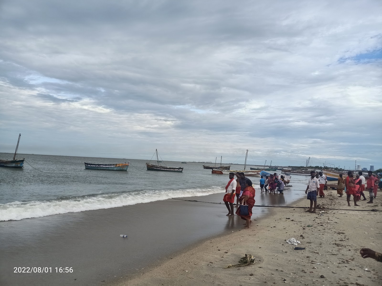 Φωτογραφία του Thlamuthunagar Beach - δημοφιλές μέρος μεταξύ λάτρεις της χαλάρωσης