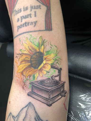 Explore dexter tattoo ideas, creative tattoo ideas in Englewood, available at Point of Entry Tattoo