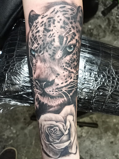 Explore firefighting tattoo ideas, creative tattoo ideas in Kalamazoo, available at Justice Tattoo Studio